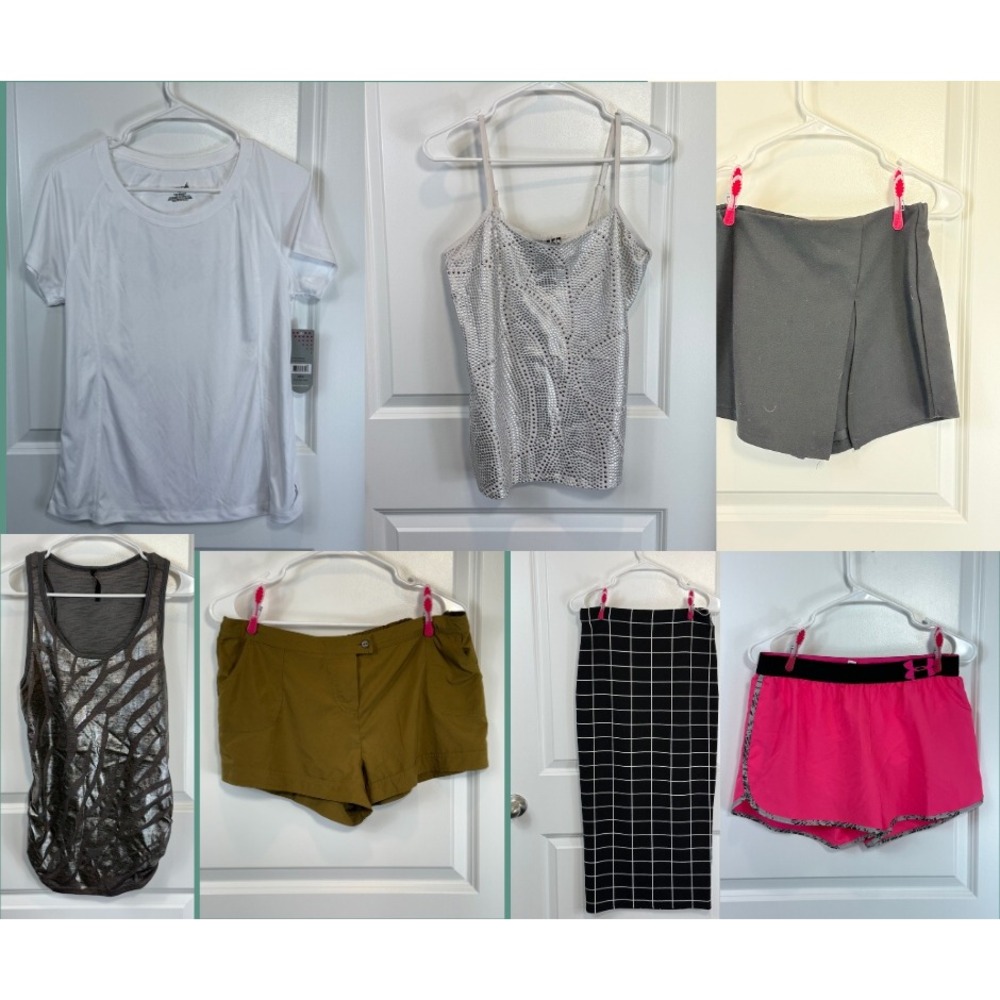 Lot of Womens Clothing Size Medium Under Armour White House Black Market VS M‎